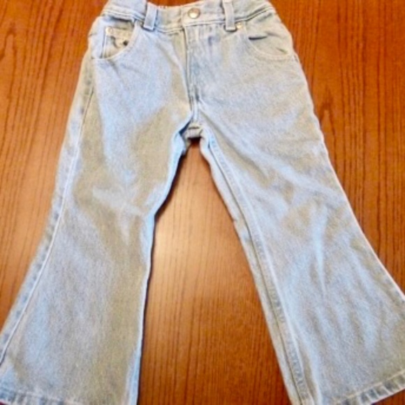 Little Girl Size 4 blue jeans Sonoma Regular excellent condition - Picture 1 of 5